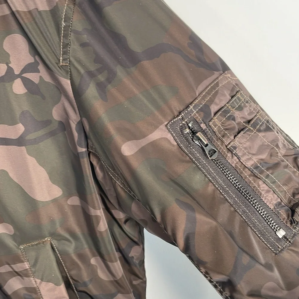 Denim & Supply Ralph Lauren Camouflage Military Bomber Jacket Sz‎ S